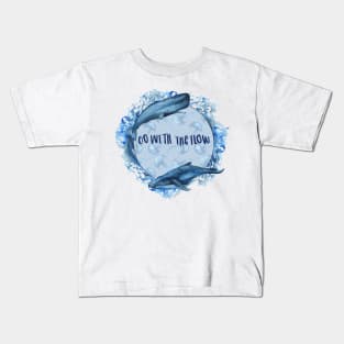 Go with the flow Kids T-Shirt